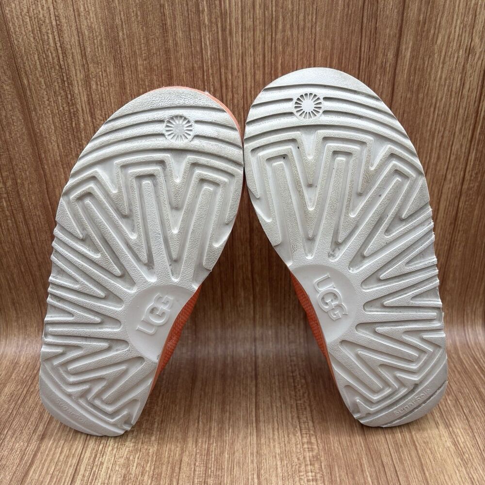 UGG TASMAN LTA SWEET PEACH QUILTED SHEARLING COMFORT Kids 5/Equivalent Women’s 6 - Picture 7 of 8